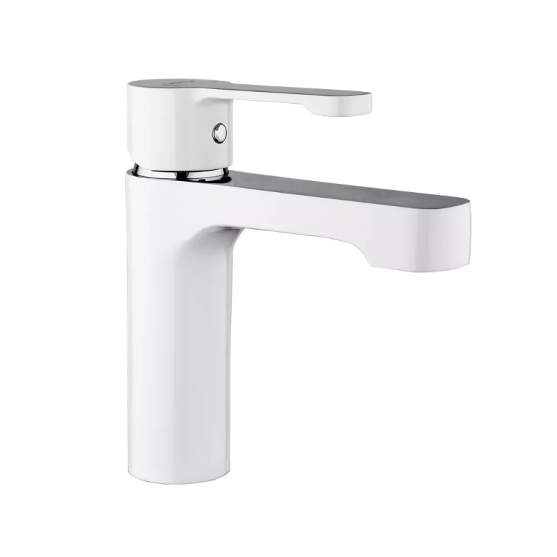 GAPPO Змішувач для умивальника G1002-8, білий/хром