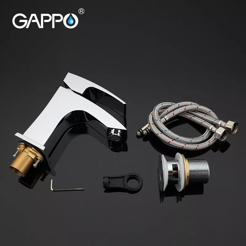 GAPPO Змішувач для умивальника G1007, хром