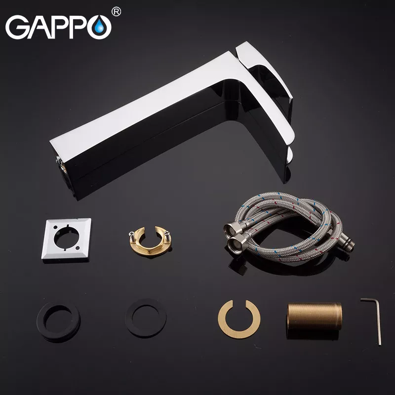 GAPPO Змішувач для умивальника G1007-21, хром