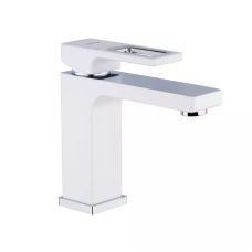 GAPPO Змішувач для умивальника G1017-8, білий/хром