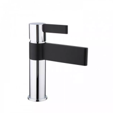 GAPPO Змішувач для умивальника G1081, чорний/хром