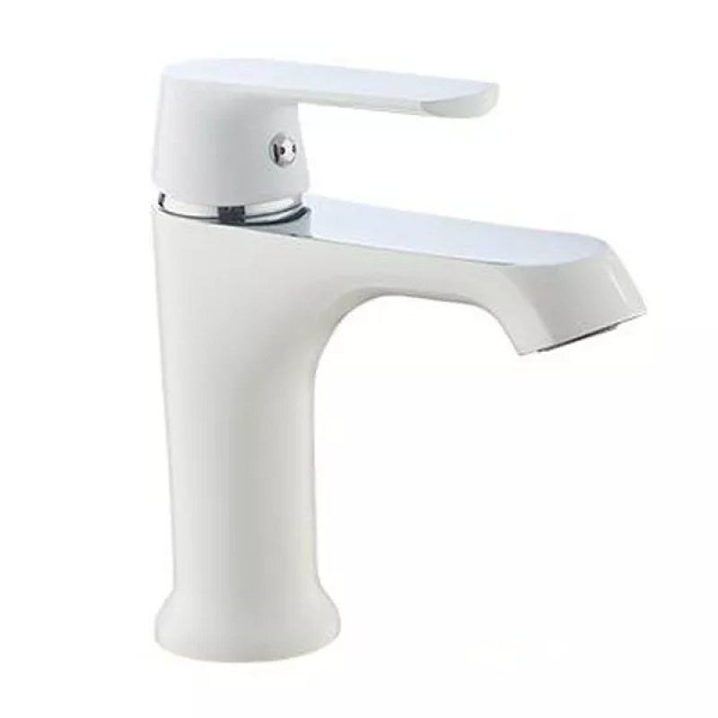 Frap Змішувач для умивальника F1031, білий/хром