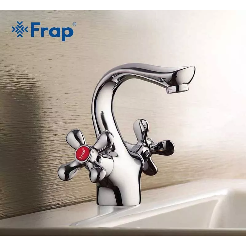 Frap Змішувач для умивальника F10731-B, хром