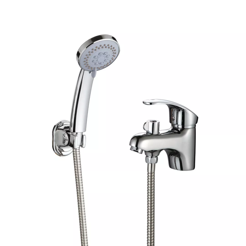 Frap Змішувач для умивальника F1221 з душовою лійкою, хром