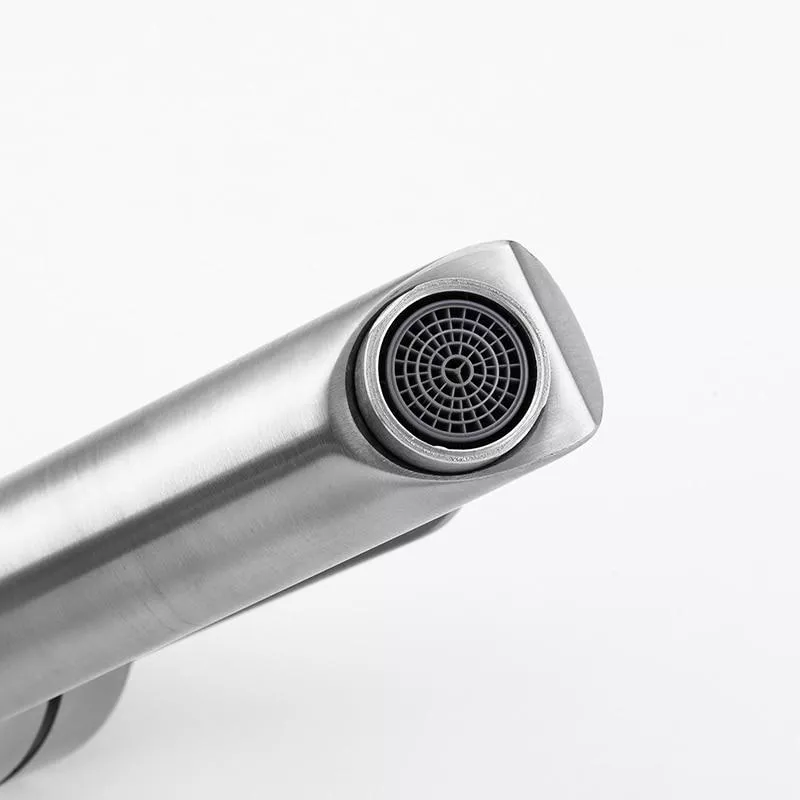 Frap Змішувач для умивальника F10801, нержавіюча сталь