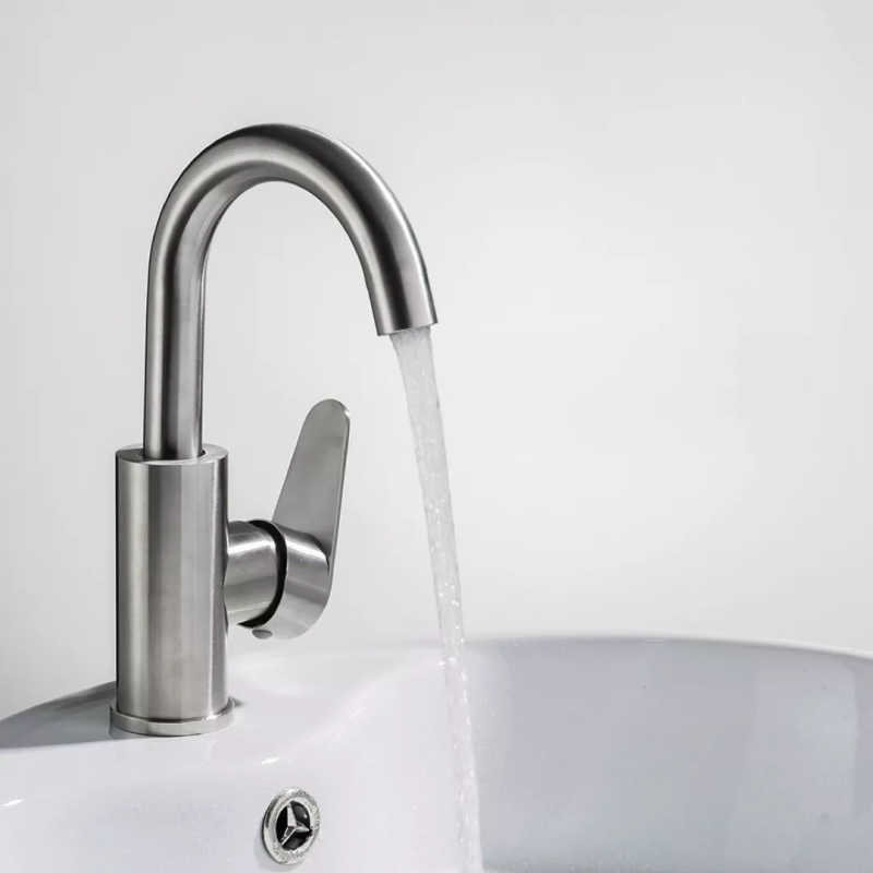 Frap Змішувач для умивальника F1348, сатин