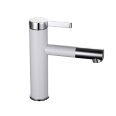 Frap Змішувач для умивальника F1052-14 високий, білий/хром