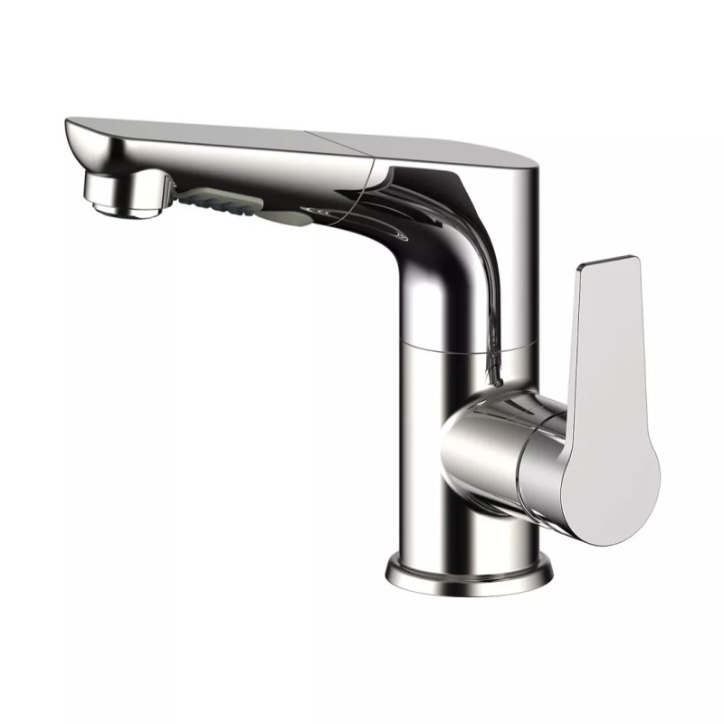 GAPPO Змішувач для кухні G1299 з висувним зливом, хром