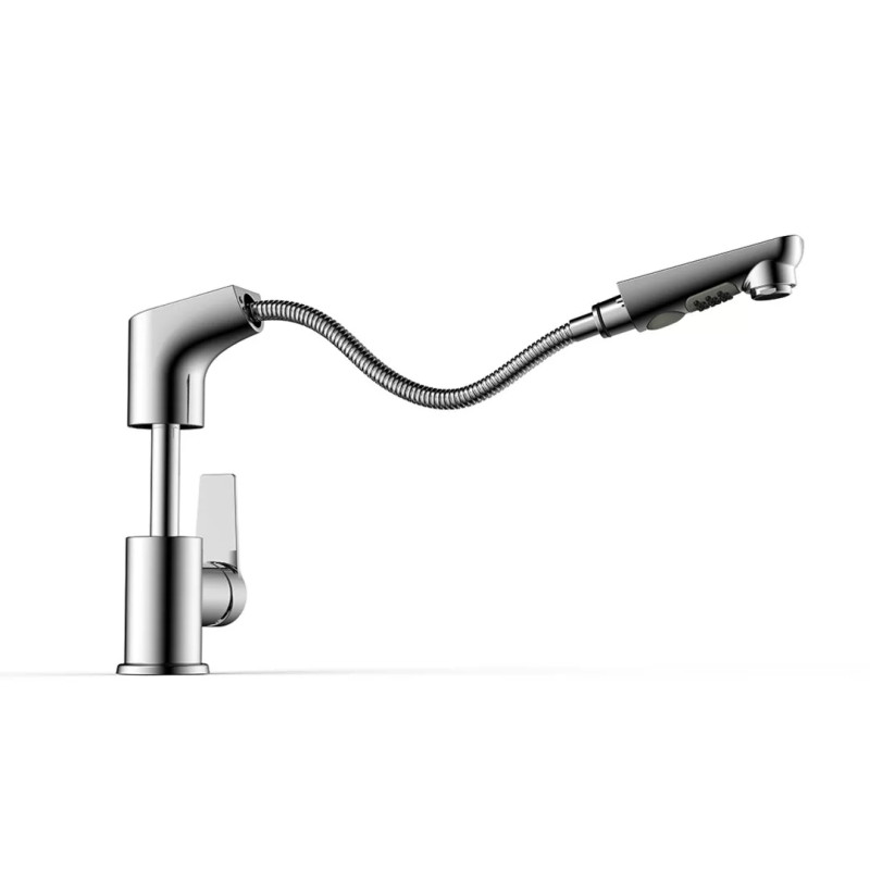 GAPPO Змішувач для кухні G1299 з висувним зливом, хром