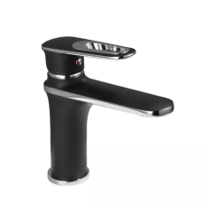 Frap Змішувач для умивальника F1049-6, чорний/хром