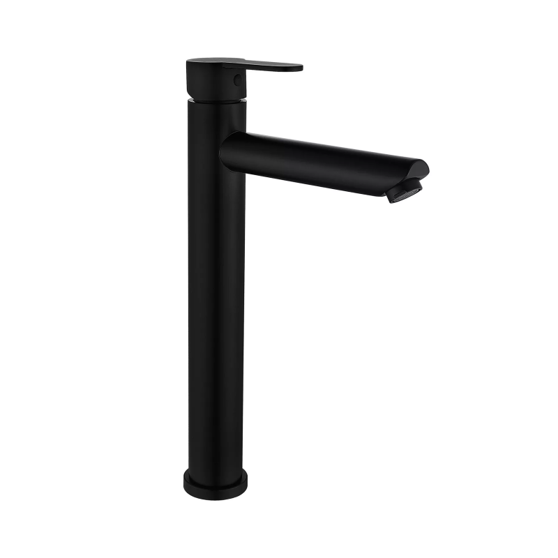 Frap Змішувач для умивальника F10801-62 високий, чорний