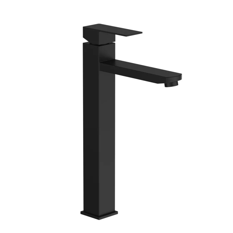 Frap Змішувач для умивальника F10802-62 високий, чорний