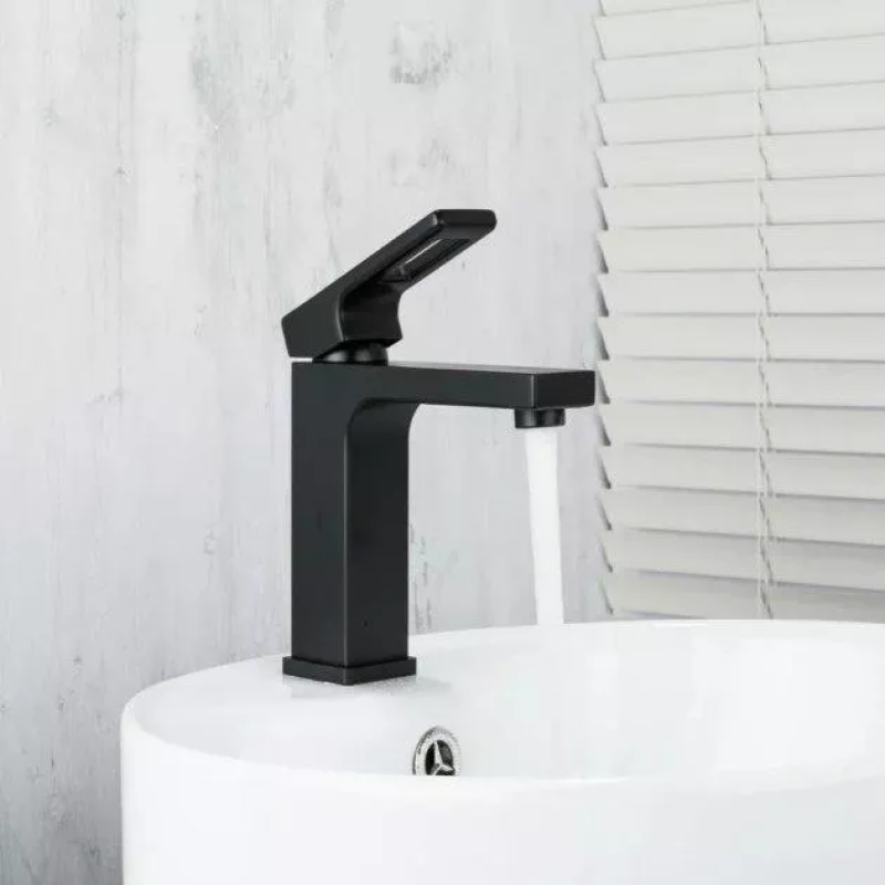 GAPPO Змішувач для умивальника G1017-6, чорний