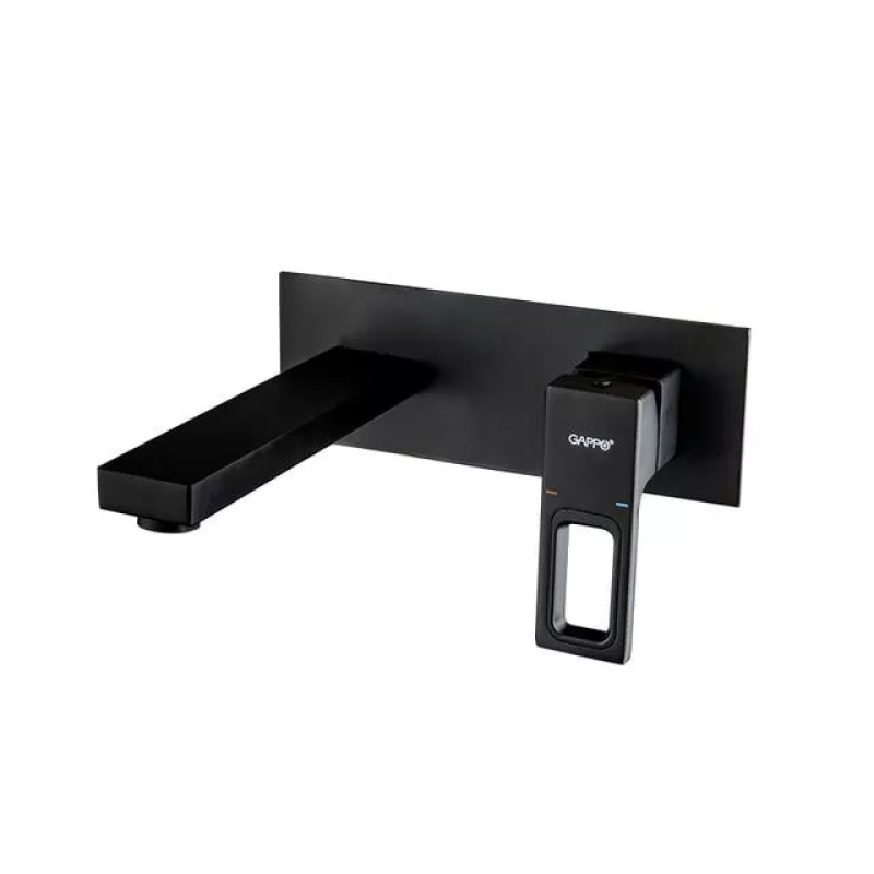 GAPPO Змішувач для умивальника G1017-16, чорний