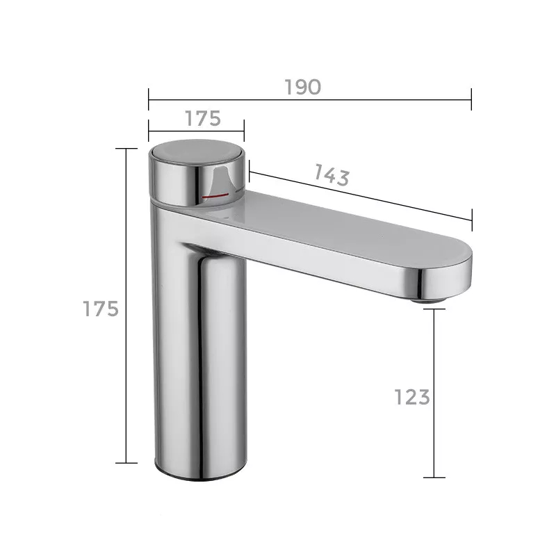 GAPPO Змішувач для умивальника G1095-1, хром