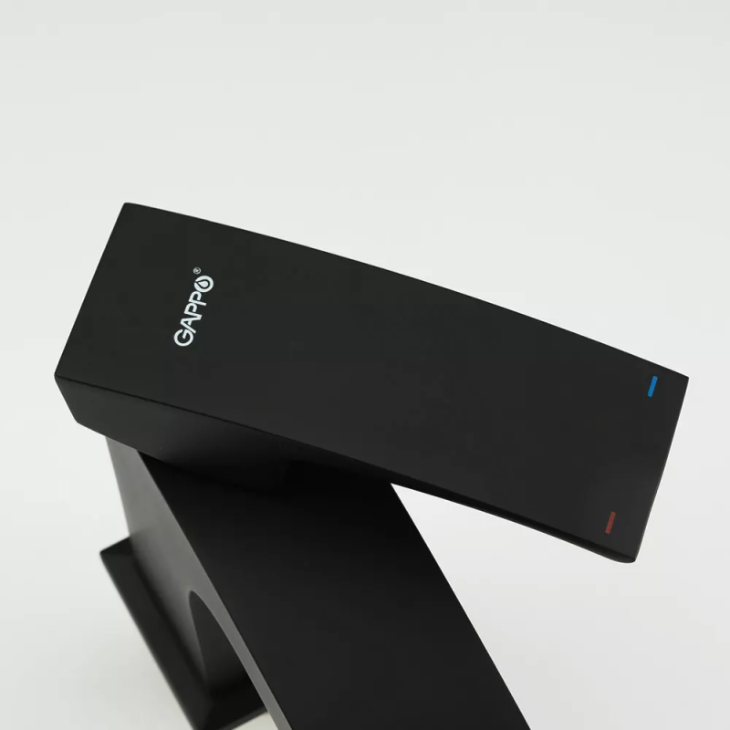 GAPPO Змішувач для умивальника G1007-66, чорний