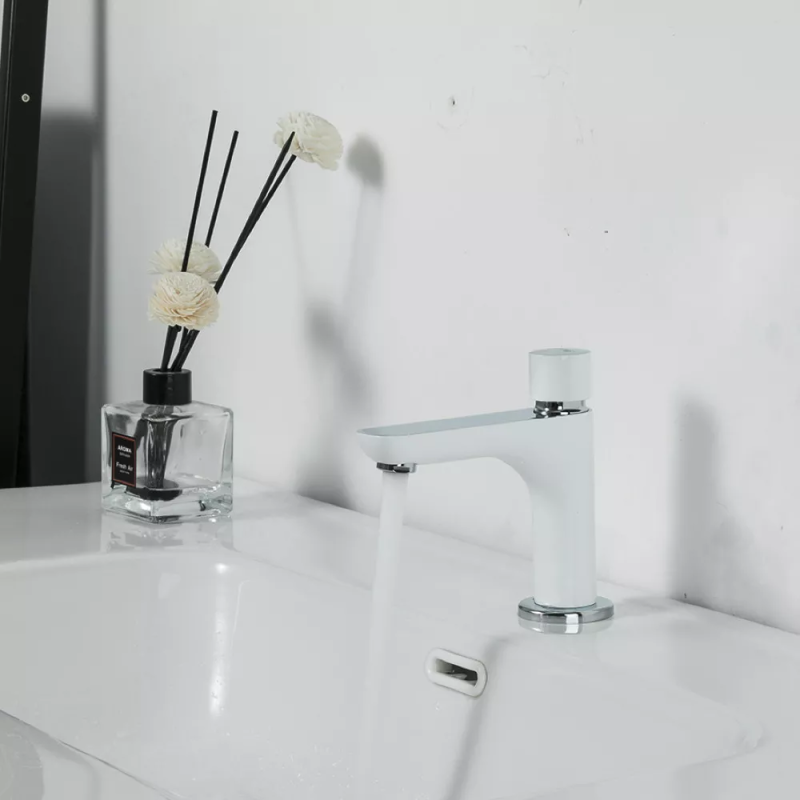 GAPPO Порційний монокран для раковини G5148, білий/хром