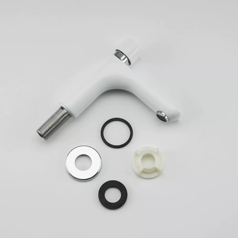 GAPPO Порційний монокран для раковини G5148, білий/хром