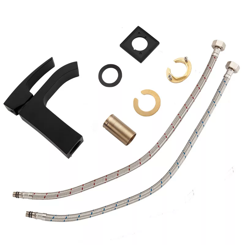 GAPPO Змішувач для умивальника G1007-6, чорний