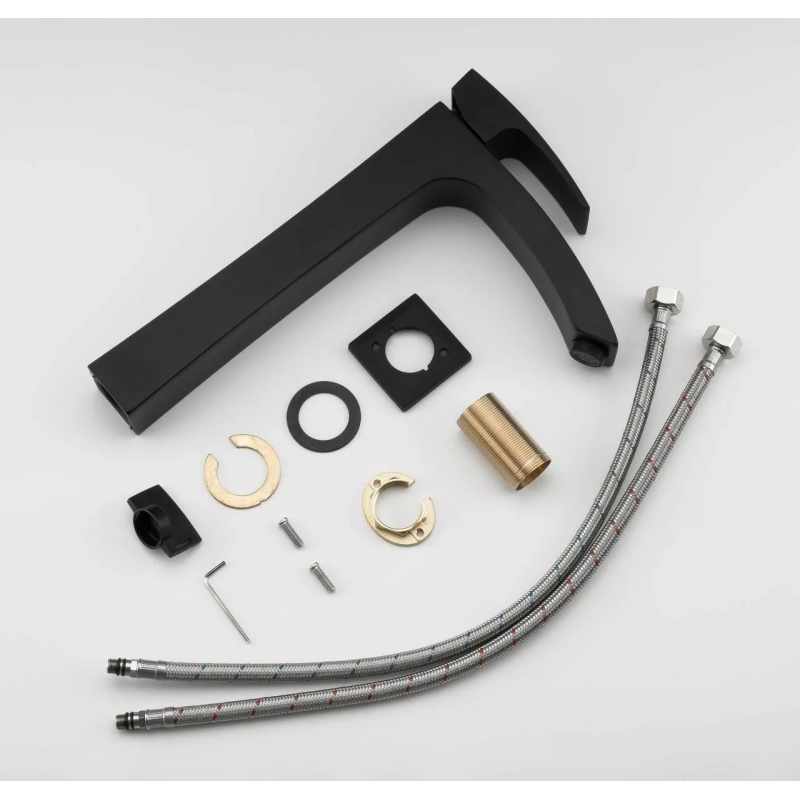 GAPPO Змішувач для умивальника G1007-16, чорний