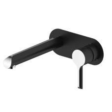 GAPPO Вбудований змішувач для раковини G1003-26, чорний/хром