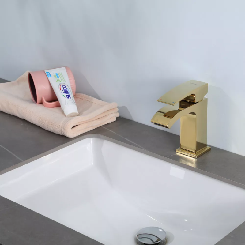 GAPPO Змішувач для умивальника G1007-3, золото