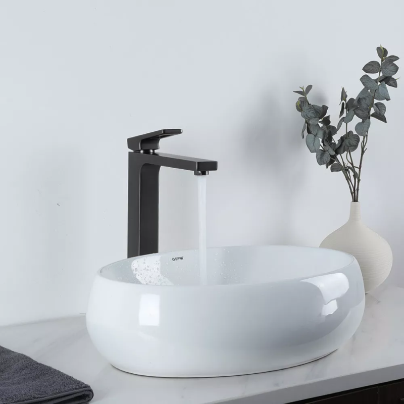 GAPPO Змішувач для умивальника G1017-92, збройова сталь