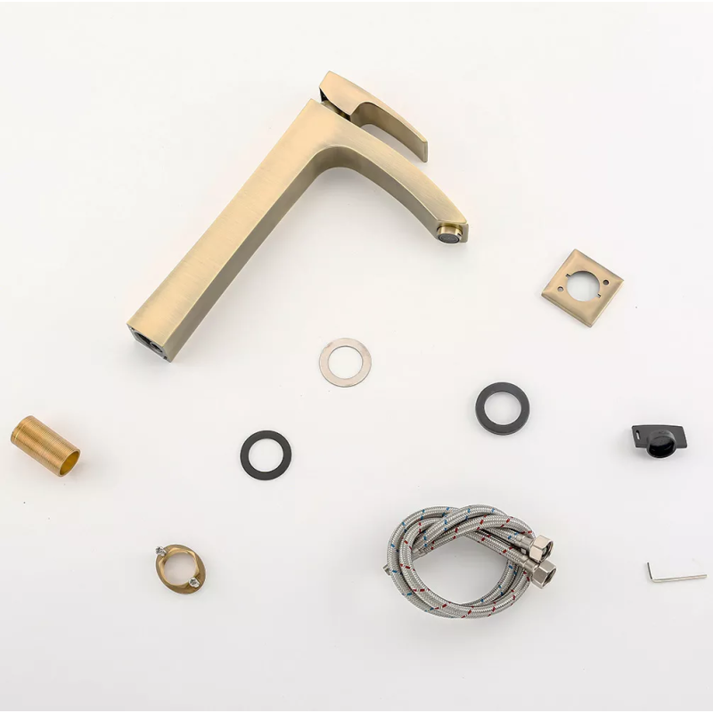 GAPPO Змішувач високий для умивальника G1007-42, бронза