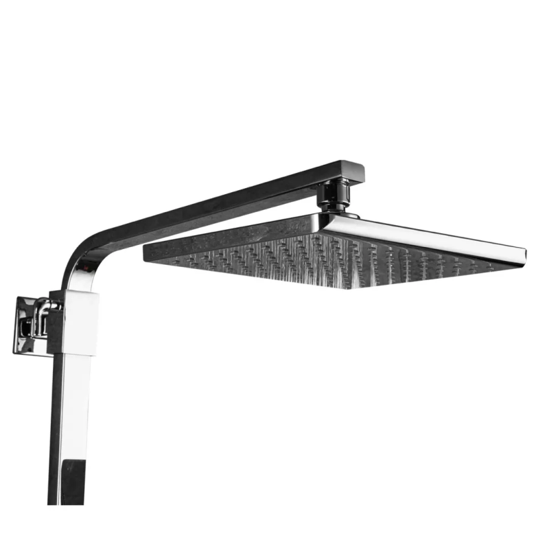 Frap Душова система F2460, поворотний вилив - перемикач на лійку/душ, 1 режим, хром