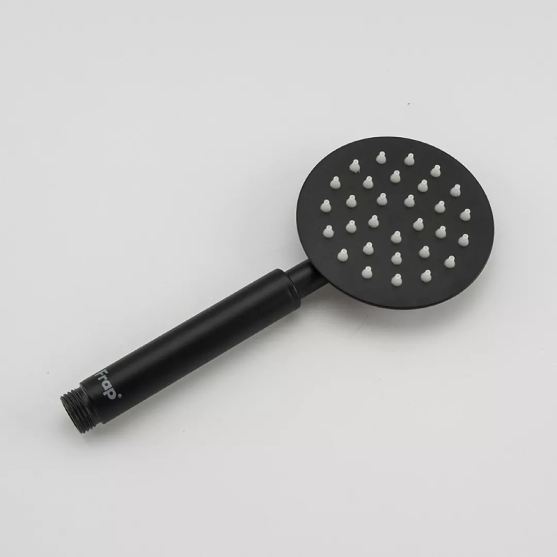 Frap Душова система F24801-6, поворотний вилив - перемикач на лійку, 1 режим, чорний