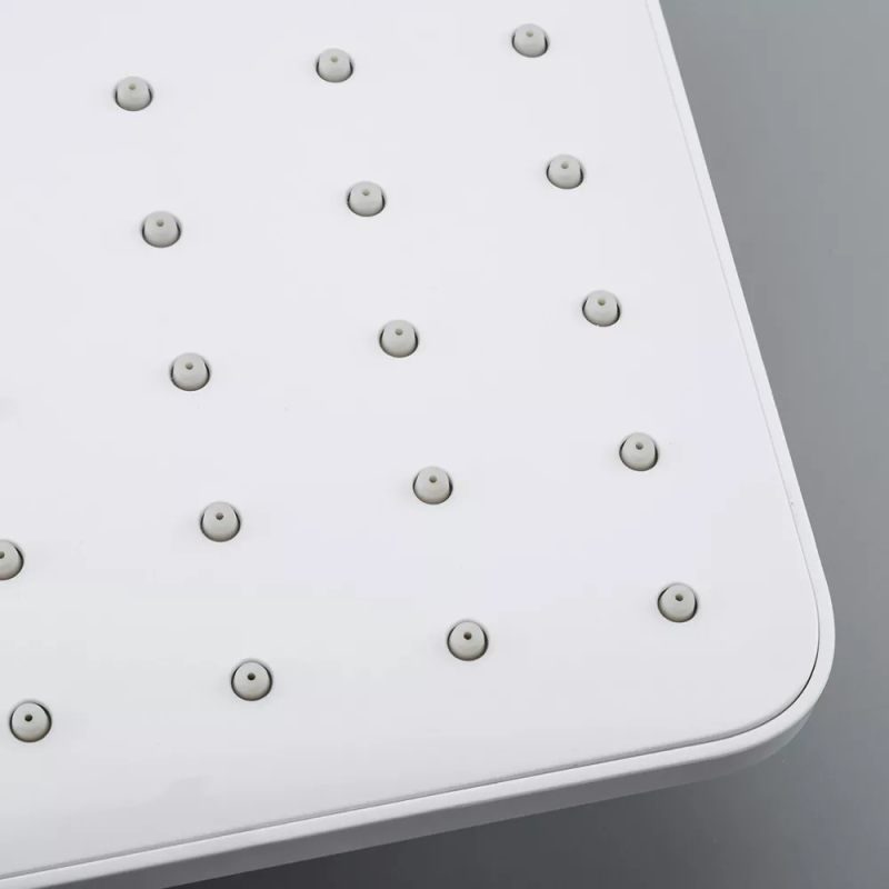 GAPPO Душова система з термостатом G2491-8, вилив - перемикач на лійку, білий