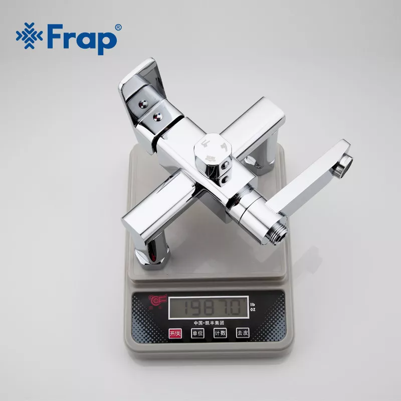 Frap Душова система F2420, поворотний вилив, лійка 1 режим, хром