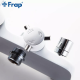 Frap Душова система F2431, поворотний вилив, лійка, білий/хром