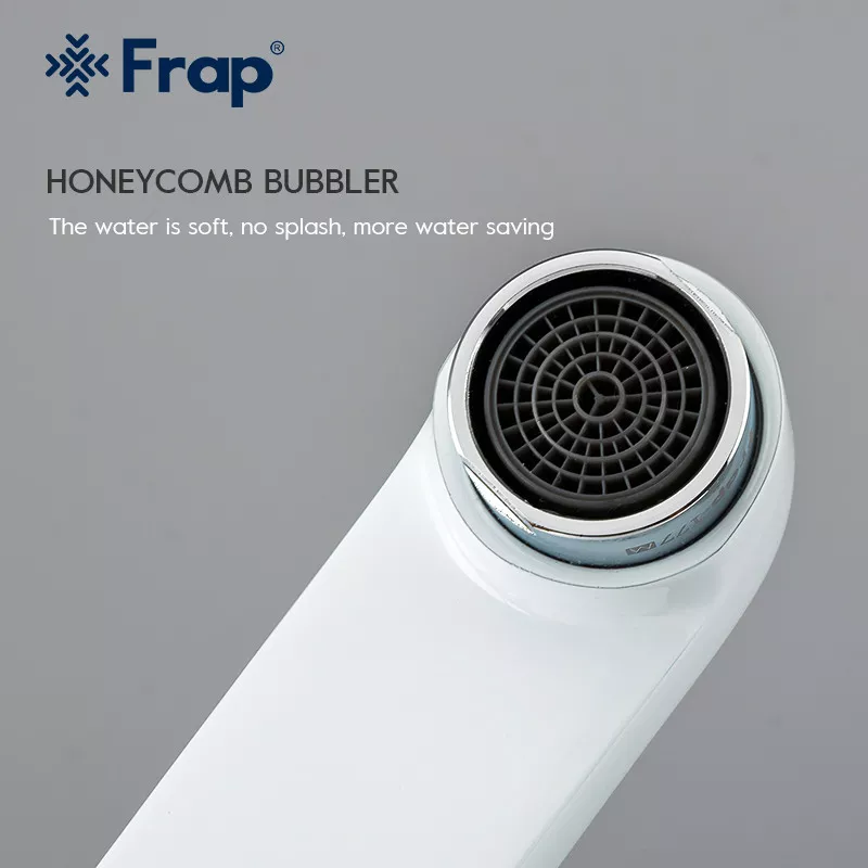 Frap Душова система F2449, поворотний вилив - перемикач на лійку, 3 режими, білий/хром