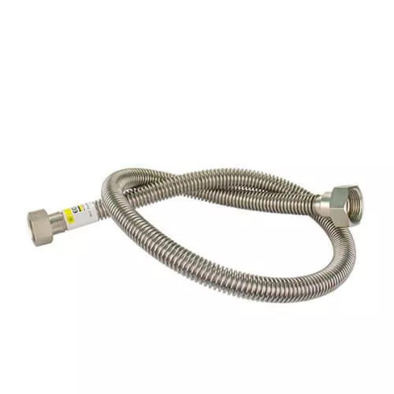 ECO-FLEX Підводка для газу Газ/Стандарт 80 см гайка-гайка 1/2"x3/4"