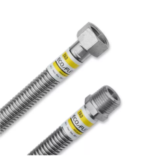 ECO-FLEX Газовий шланг Газ/Стандарт 40 см гайка-штуцер 1/2" (G1FM040)