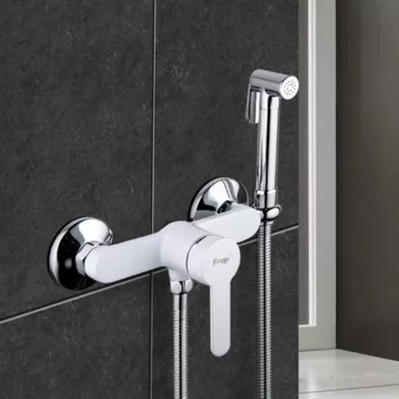 Frap Гігієнічний душ F2041-8, білий/хром