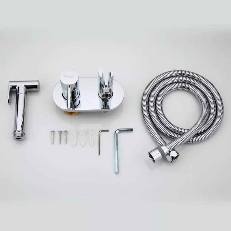 Frap Гігієнічний душ із змішувачем F7505, хром