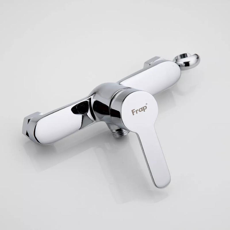 Frap Змішувач для душу з гігієнічною лійкою F2041, хром