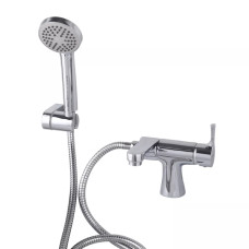 Frap Змішувач для умивальника F1252 з гігієнічним душем, хром