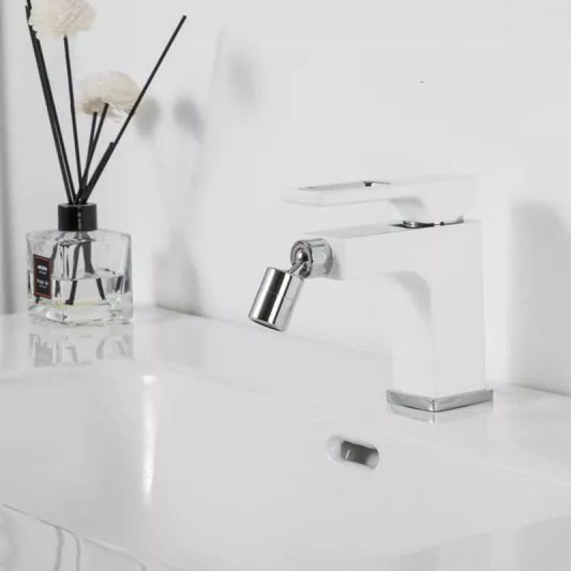 GAPPO Змішувач для біде G5017-8, білий/хром