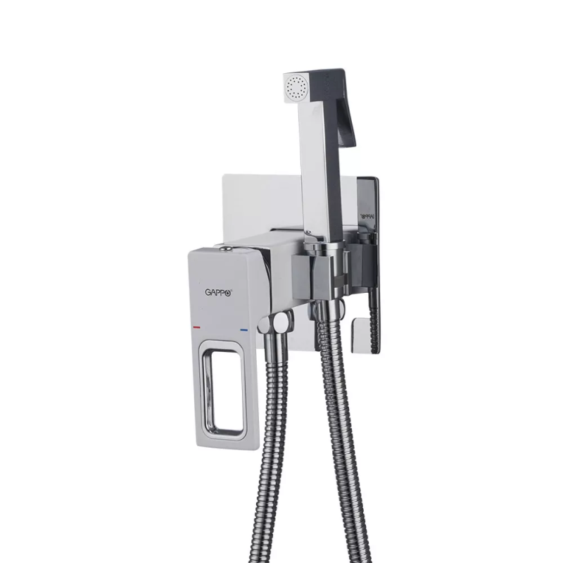 GAPPO Гігієнічний душ G7217-8, білий/хром