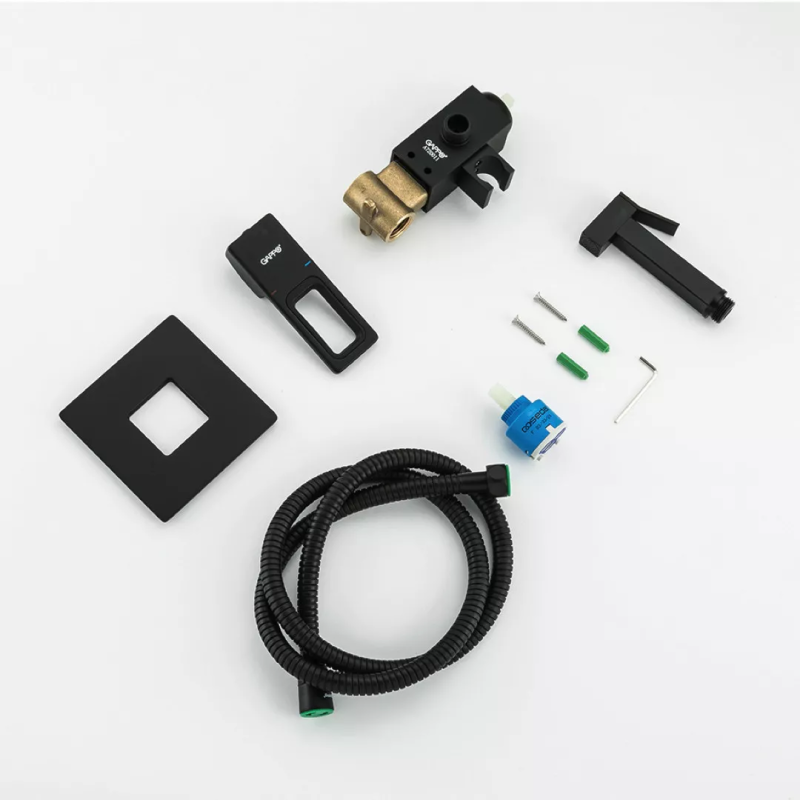 GAPPO Гігієнічний душ G7217-6, чорний