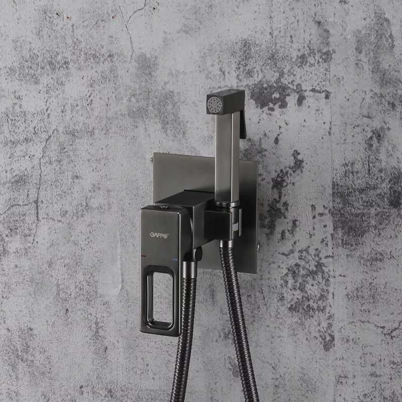 GAPPO Гігієнічний душ, що вбудовується G7217-9, збройова сталь
