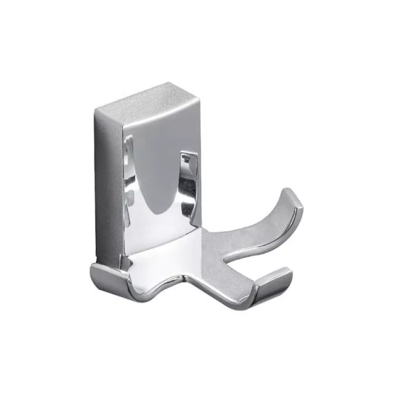 Frap Гачок потрійний для ванної F1805-3 з 2-ма накладками, білий/хром