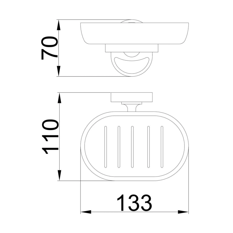 Frap Мильниця F1902, хром
