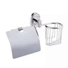 Frap Паперотримач F1903-1 з місцем під освіжувач, хром