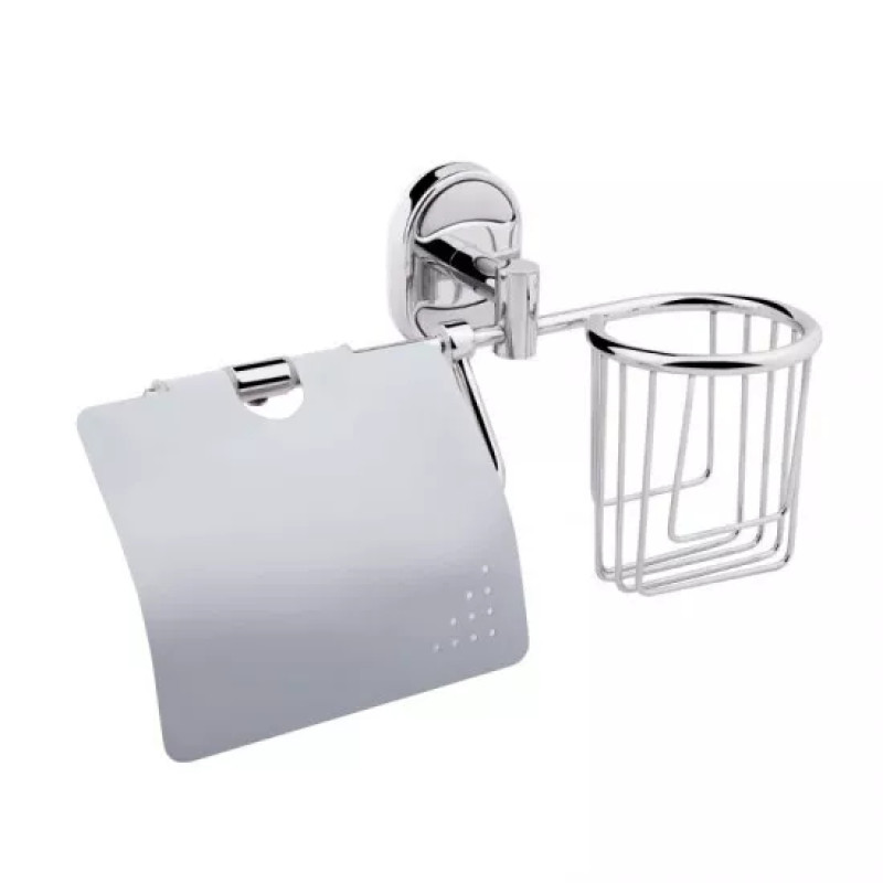 Frap Паперотримач F1903-1 з місцем під освіжувач, хром