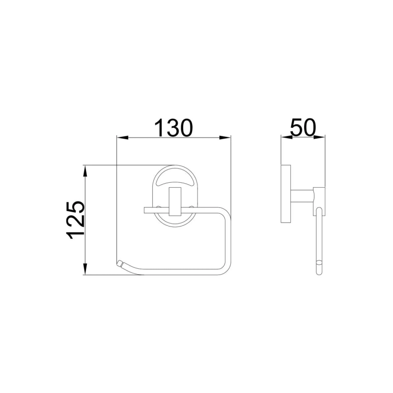 Frap Паперотримач F1903-3, хром
