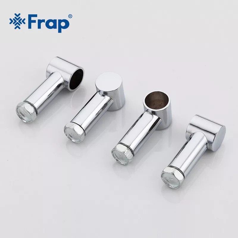 Frap Полиця скляна кутова F1907-2, 2-х ярусна, 290х290 мм